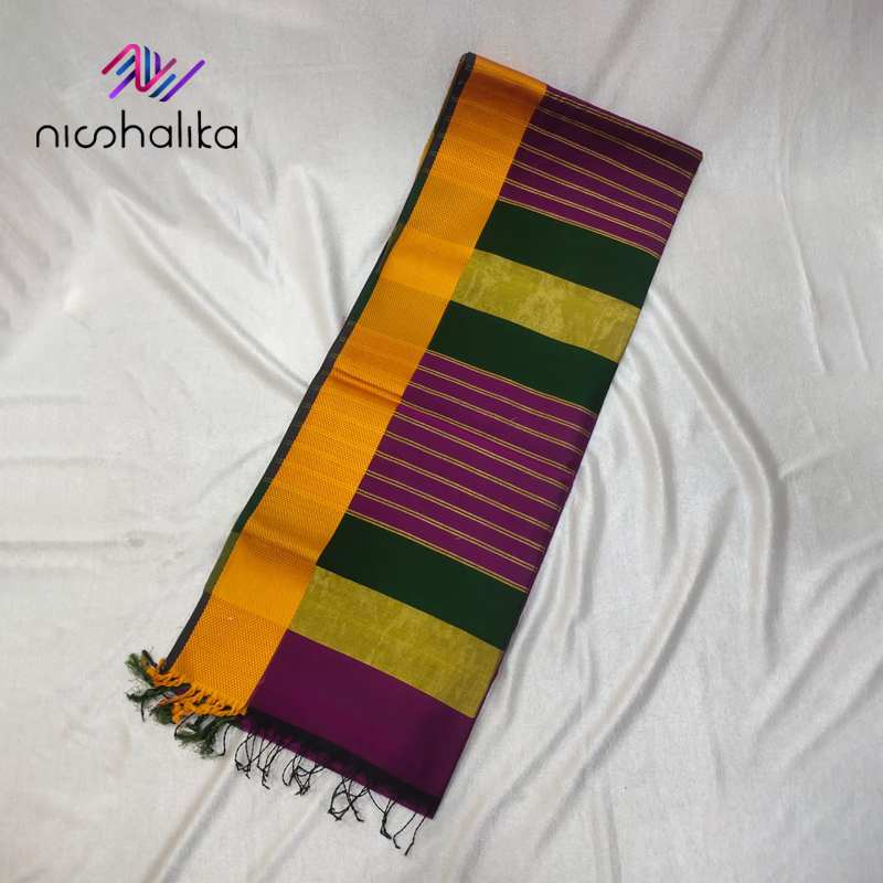 rajtex kurveen silk 262001-262006 series contrast handloom weaving sarees  wholesale