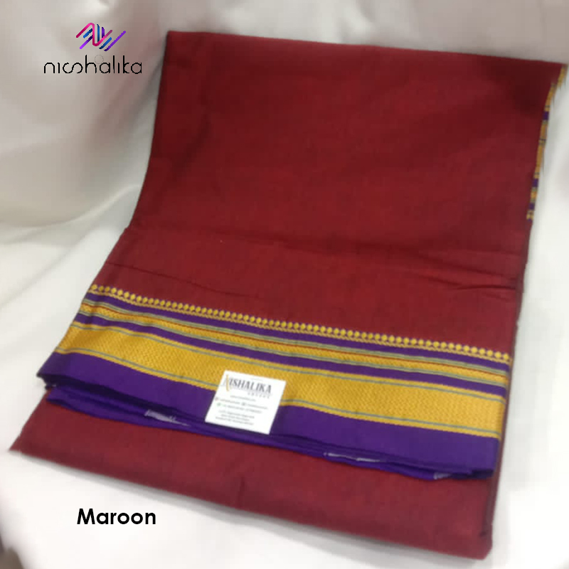 Buy Red & Blue Sarees for Women by SERONA FABRICS Online | Ajio.com