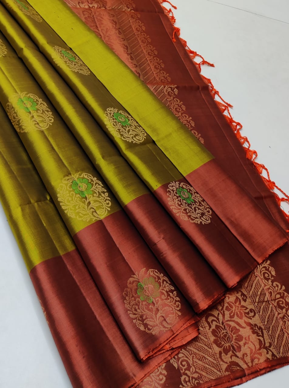 How to drape silk saree with single pleat - YouTube
